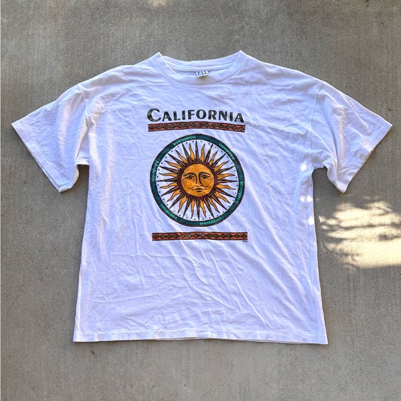 Vintage Other - Vintage Zia Sun Tee Shirt Xl 90s Single Stitch California Southwest